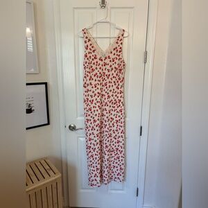 Z Supply- Floral Sleeveless Maxi Dress